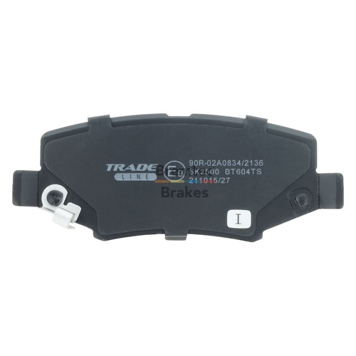 Bremtec Tradeline Brake Pads Set Jeep Wrangler 3.7I V6 2007-