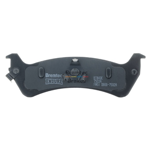 Bremtec Endure 4WD Brake Pads Set Jeep Grand Cherokee Zg 1996-99
