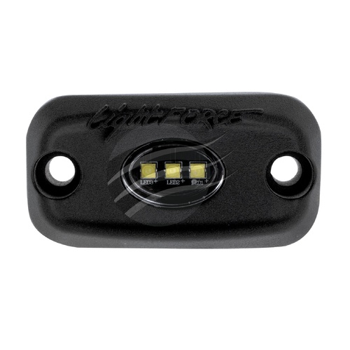 Lightforce Rok9 LED Worklamp Flood Beam 10-30V 9 Watt 3 LEDs Black Hsng