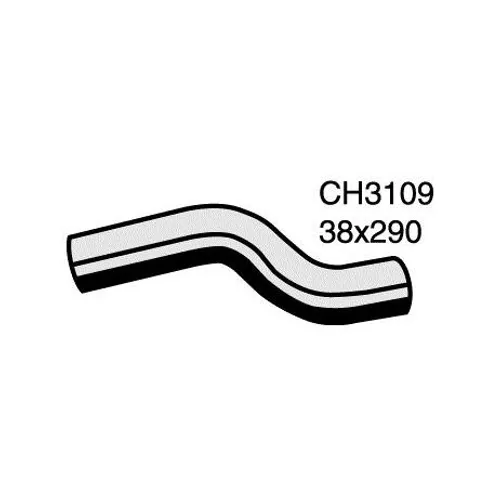 Mackay Upper Radiator Hose - Toyota LandCruiser 100 Series 4.2L Turbo Diesel
