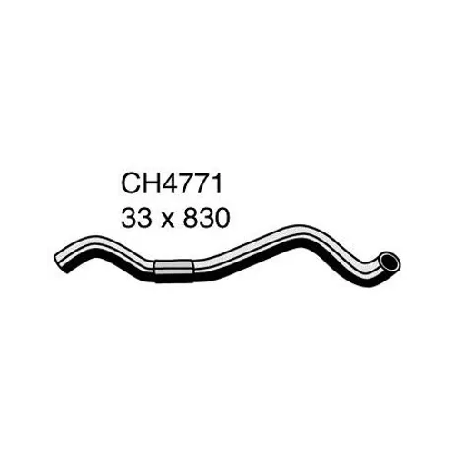 Mackay Lower Radiator Hose - Nissan Navara D40 Spanish-Built 2.5L Turbo Diesel