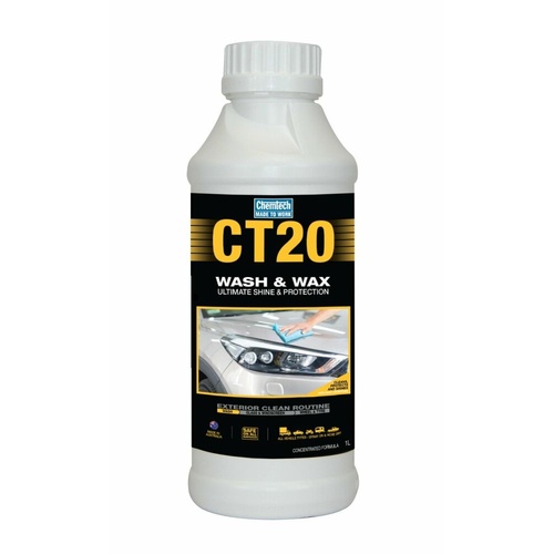 Chemtech Ct20 Wash N Wax 1L Chemtech