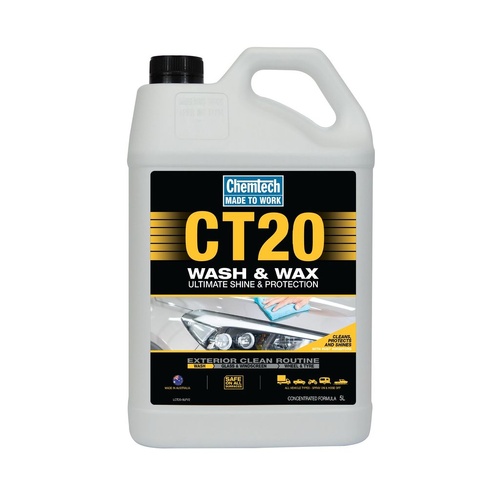 Chemtech Ct20 Wash N Wax 5 Litre