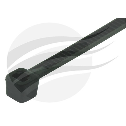 Jaylec PKT100 Cable Tie 150mm X 3.6mm Black UV & Heat Resistant Nylon Flame Retardant