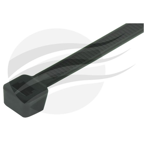 Jaylec PKT100 Cable Tie 200mm X 4.8mm Black UV & Heat Resistant Nylon Flame Retardant