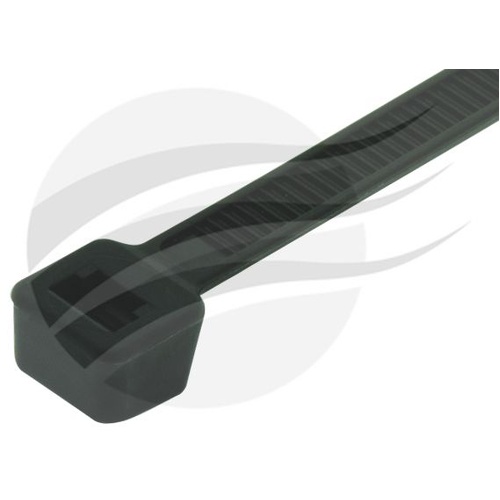 Jaylec PKT100 Cable Tie 300mm X 4.8mm Black UV & Heat Resistant Nylon Flame Retardant