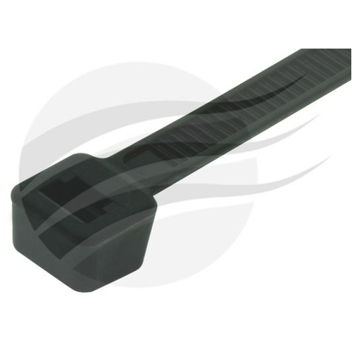 Jaylec PKT100 Cable Tie 380mm X 4.8mm Black UV & Heat Resistant Nylon Flame Retardant