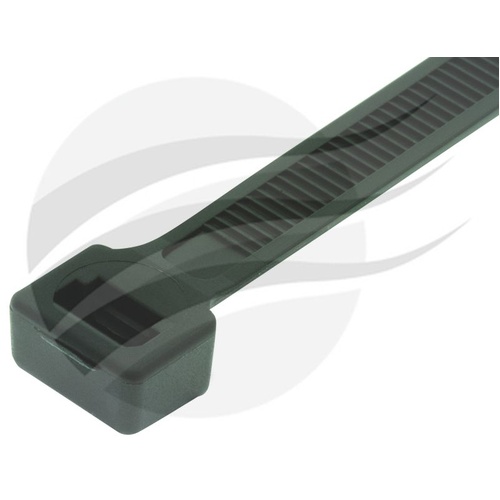 Jaylec PKT100 Cable Tie 533mm X 9.0mm Black UV & Heat Resistant Nylon Flame Retardant