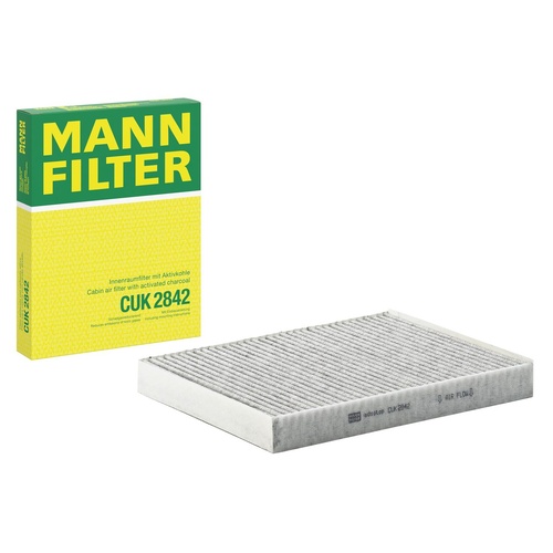 Mann CUK 2842 Carbon Cabin Filter Suits Audi, Porsche & Volkswagen