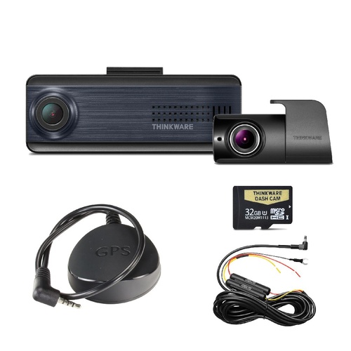 Thinkware Full Hd 1080P Front & Rear Dash Camera With Gps 32G