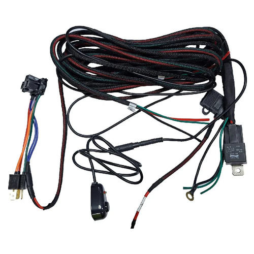Britax Heavy Duty 12V Wiring Harness Dual Switch For Headlights, Worklights