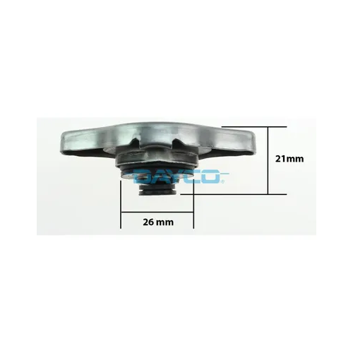 Dayco Radiator Cap 90kPa (13psi) - Toyota Prado 90, Mitsubishi Pajero, Triton & Mazda Bravo