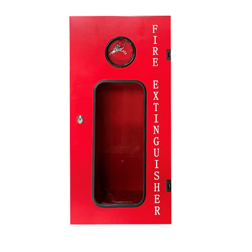 Firebox Medium Fire Extinguisher Cabinet - Suits 2Kg to 4.5Kg Powder Extinguishers