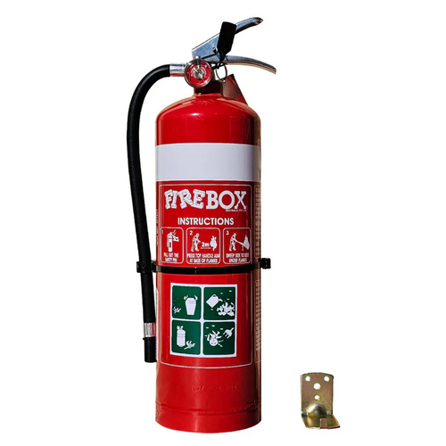 Firebox 4.5Kg DCP Fire Extinguisher with Nozzle & Wall Bracket