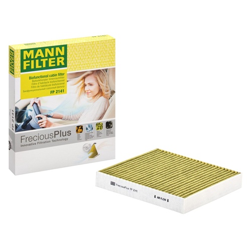Mann FP 2141 FreciousPlus Cabin Filter Biofunctional Carbon Protection