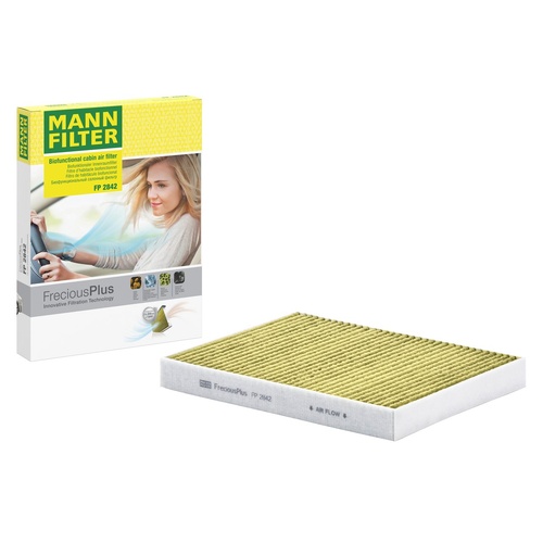 Mann FP 2842 FreciousPlus Cabin Filter Suits Audi, Porsche & VW