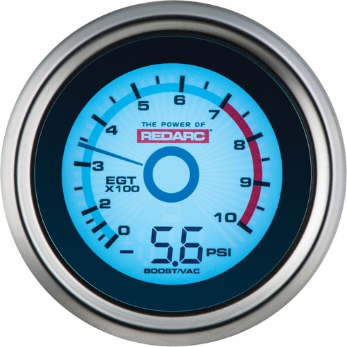 Redarc EGT (0-1000c) + Vacuum/Boost