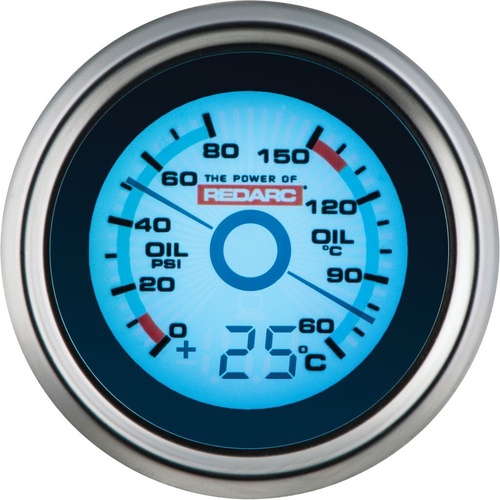 Redarc Oil P + Oil Temp + Temp