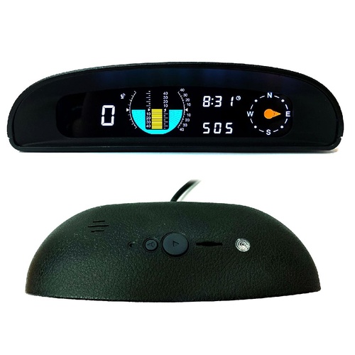 Gator 4X4 Altimeter 12V & 24V Gps Integrated Information Display For Off Road Vehicles