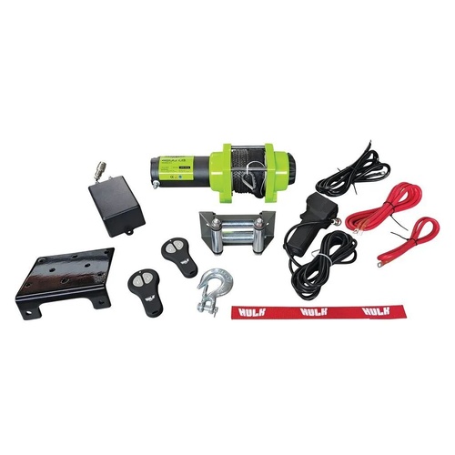 HULK 4X4 4500LB Hulk Genesis Synthetic Rope ATV UTV Winch