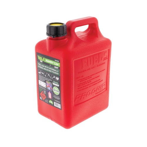 HULK 4X4 5 Litre Plastic Handy Fuel Can