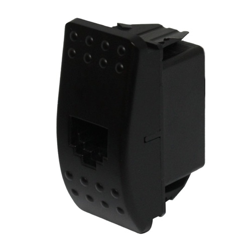 Hulk 4X4 Rj45 Universal UHF Socket - No Illumination - Carling Style 37 X 21Mm