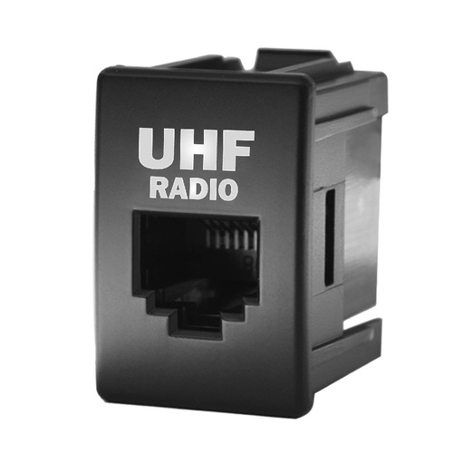 Hulk 4X4 Rj45 UHF Socket Suits Isuzu D-Max, Mazda Bt-50 2020 On 23 X 33Mm