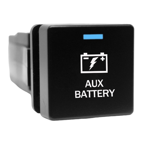 Hulk 4X4 Switch Push Button On/Off 12V AUX Battery Suits Isuzu D-Max, Mux, Bt-50 2020 On