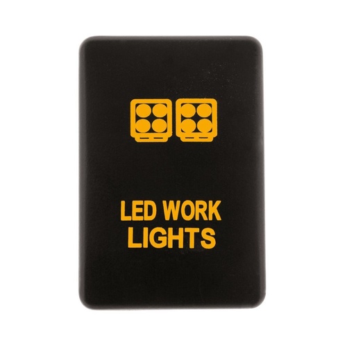 HULK 4X4 Toyota Late Work Lights Amber Illum 12v on/off