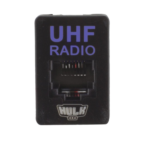 HULK 4X4 RJ45 UHF Socket - Late Toyota - Blue