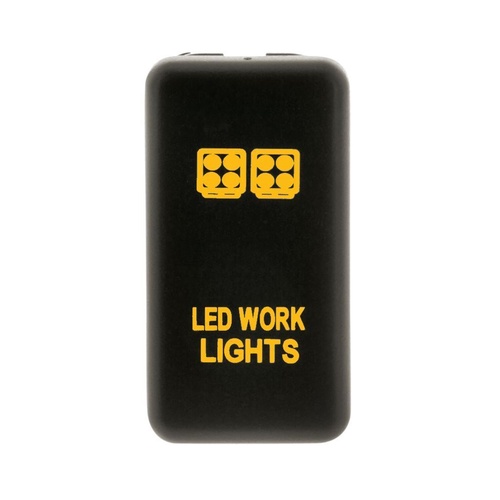 HULK 4X4 Toyota Early Work Lights Amber Illum 12V on/off