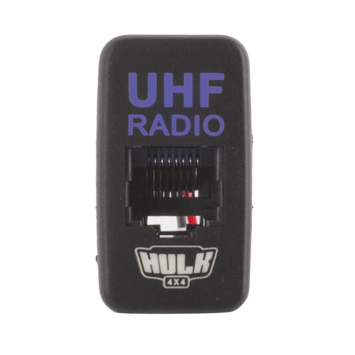 HULK 4X4 RJ45 UHF Socket - Early Toyota - Blue