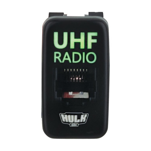 HULK 4X4 RJ45 UHF Socket - Early Toyota - Green