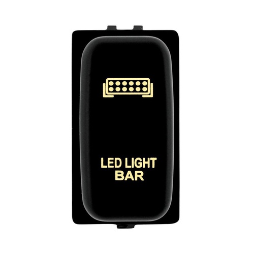 HULK 4X4 Mitsubishi Lightbar Amber Illum 12V on/off