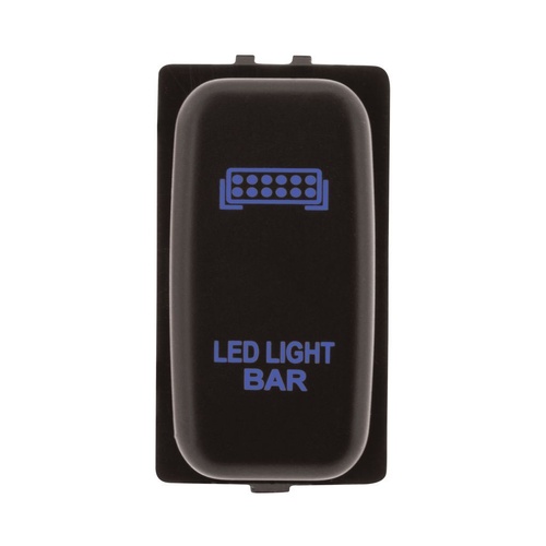 HULK 4X4 Mitsubishi Lightbar Blue Illum 12V on/off