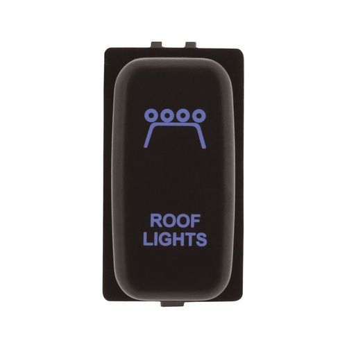 HULK 4X4 Mitsubishi Roof Lights Blue Illum 12V on/off
