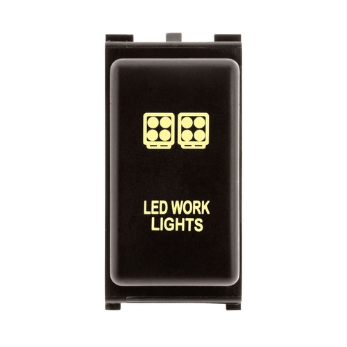 HULK 4X4 Nissan Work lights Amber Illum 12V on/off