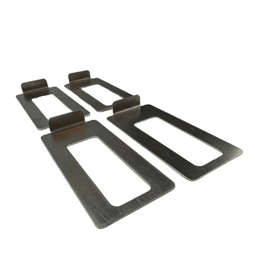 HULK 4X4 Pkt 4 TBM Hitch Mount Shim Kit S/Steel to suit 50 X 50 Tow Ball Mounts Hulk 4X4