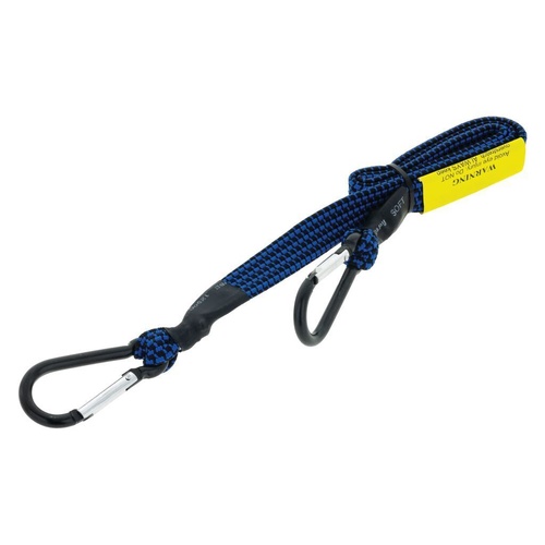 HULK 4X4 Fat Bungee Strap (Blue) 80mm with Carabiner Style