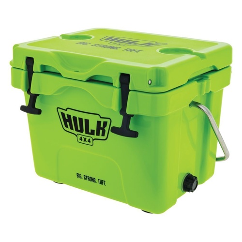 HULK 4X4 15L Portable Ice Cooler Box with Stainless Steel Carry Handle