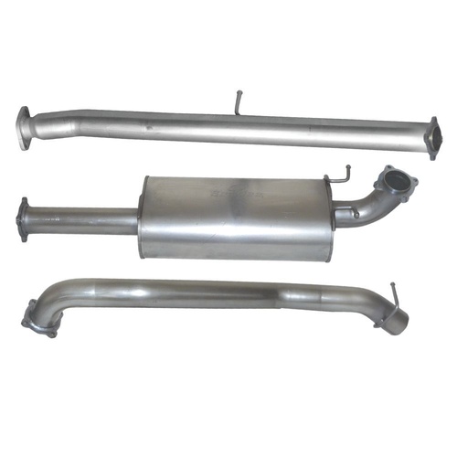 HULK 4X4 Mazda BT50 & Ford Ranger 2WD 4WD 3.2L 09/2016> - Stainless Steel Exhaust Kit