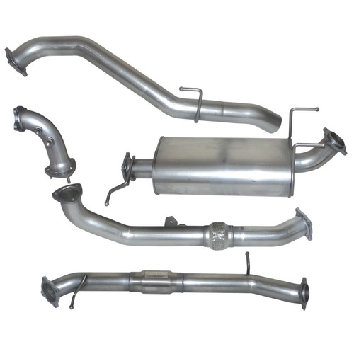 HULK 4X4 Mazda BT50 & Ford Ranger 3.0L PJ-PK 2006-2010 - Stainless Steel Exhaust Kit
