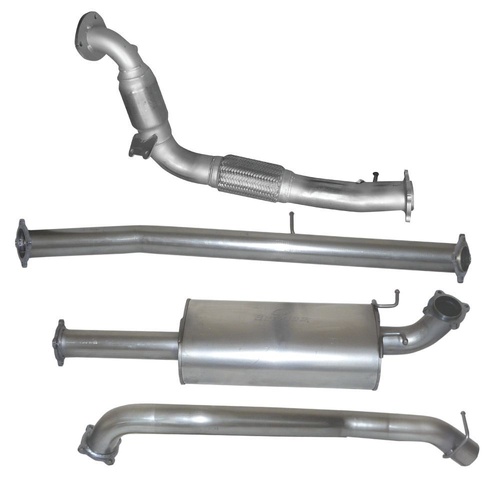 HULK 4X4 Mazda BT50 & Ford Ranger 2.2L PX Factory Turbo - Stainless Steel Exhaust Kit