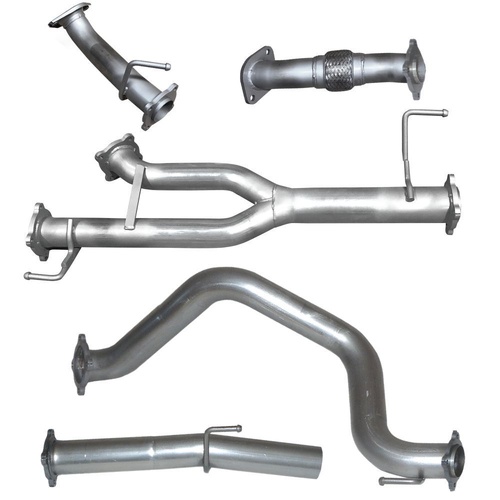 HULK 4X4 FORD EVEREST 3.2L TD DPF BACK UA-UAII SER WAGON - Stainless Steel Exhaust Kit