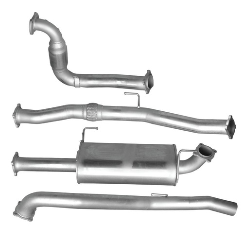 HULK 4X4 Holden Colorado RG 2.8TD 2012-2016 Non-DPF - Stainless Steel Exhaust Kit