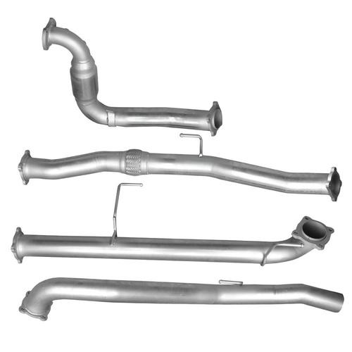 HULK 4X4 HOLDEN COLORADO RG SER 2.8L TD 2012-6/2016 4X4 - Stainless Steel Exhaust Kit