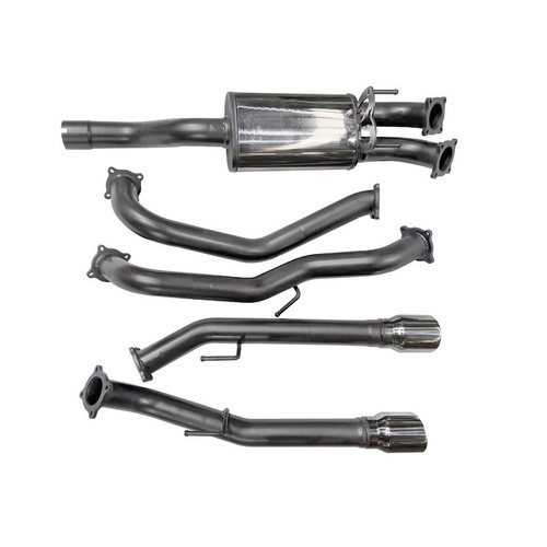HULK 4X4 ISUZU MU-X 3.0L 4 CYL 2016-2021 DPF BACK S/ST - Stainless Steel Exhaust Kit