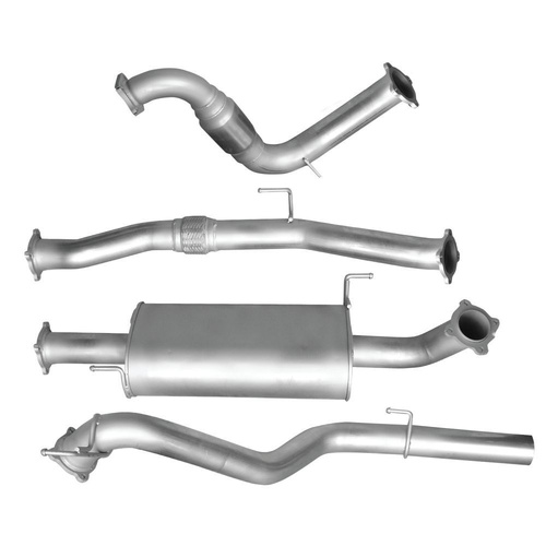 HULK 4X4 Isuzu MUX 3L & Holden Colorado 7 2.8L - Stainless Steel Exhaust Kit