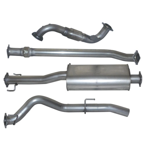 HULK 4X4 Mitsubishi Triton MN 2.5TD 4WD 2010-2015 - Stainless Steel Exhaust Kit
