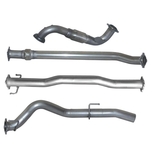 HULK 4X4 MITSUBISHI TRITON MN 2.5L 2010-2014 ALL BODIES - Stainless Steel Exhaust Kit